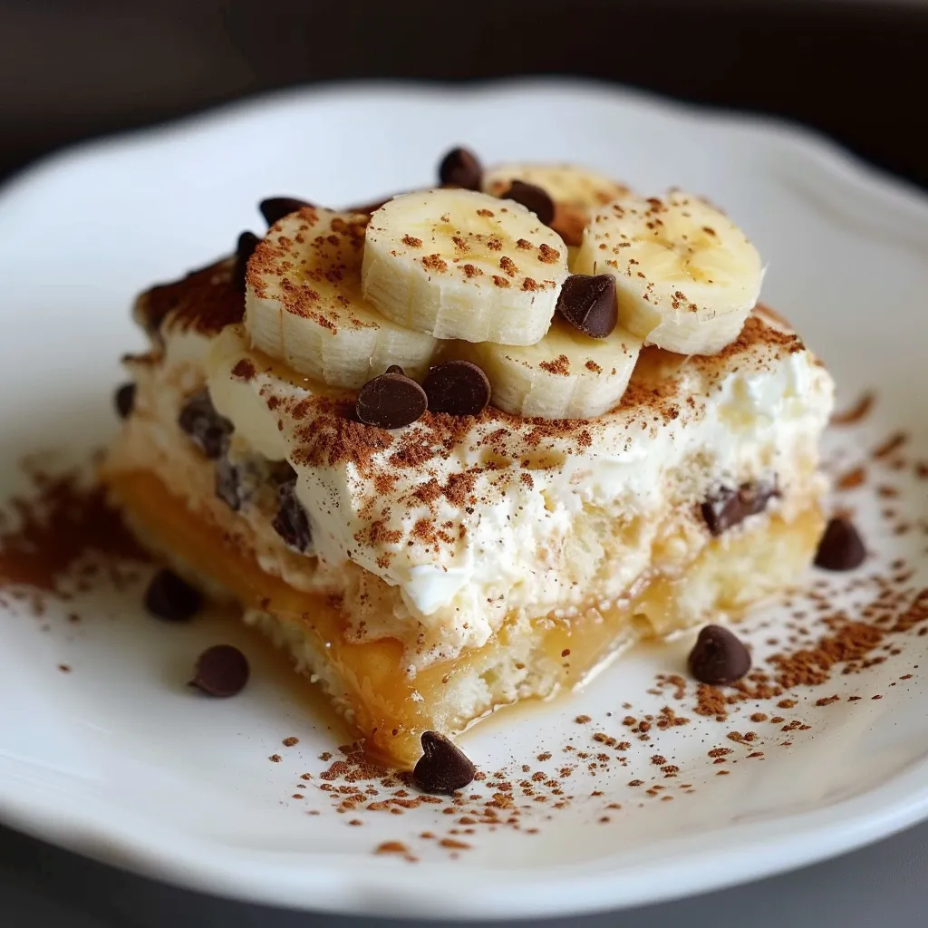 Découvrez le tiramisu aux bananes sans cuisson