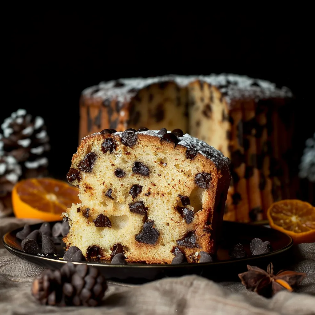 Panettone pépites orange confite