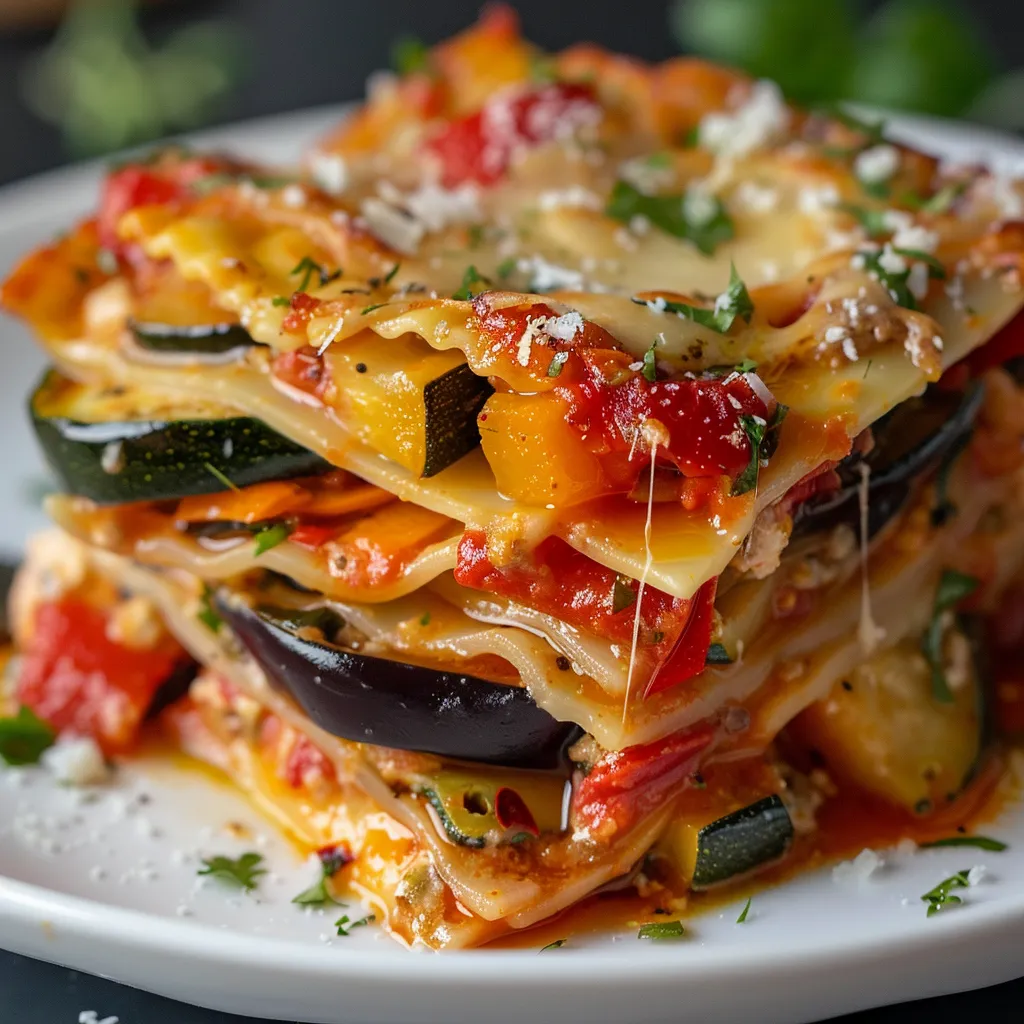 Lasagnes aux légumes d'été