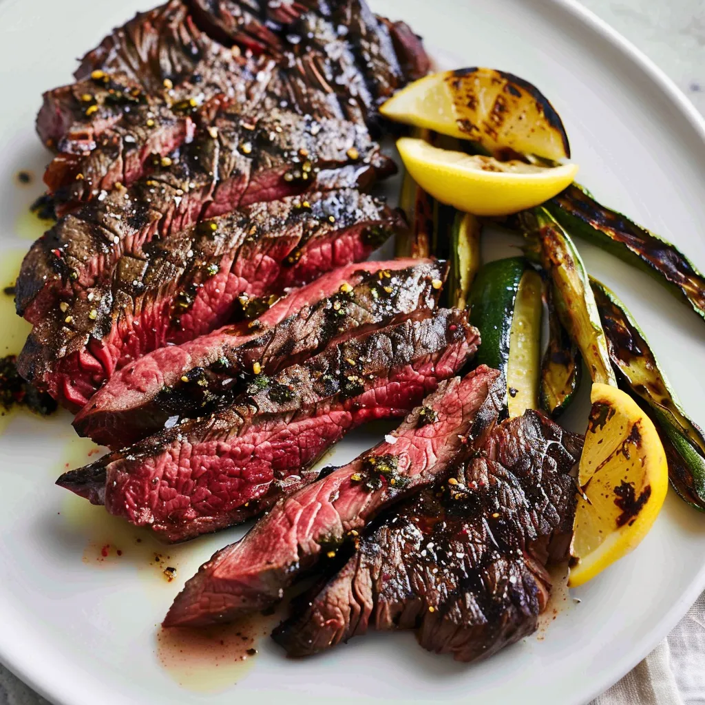 Macreuse de bœuf grillée et savoureuse au sumac