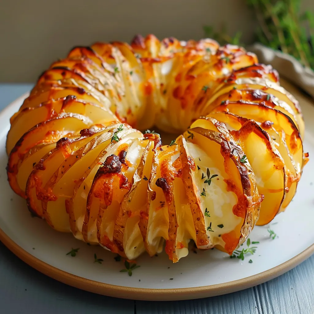 Couronne croustillante pommes de terre