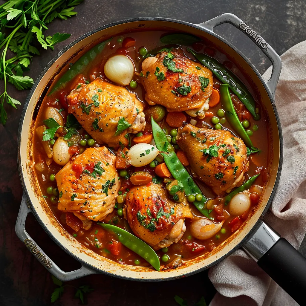 Navarin de poulet aux légumes