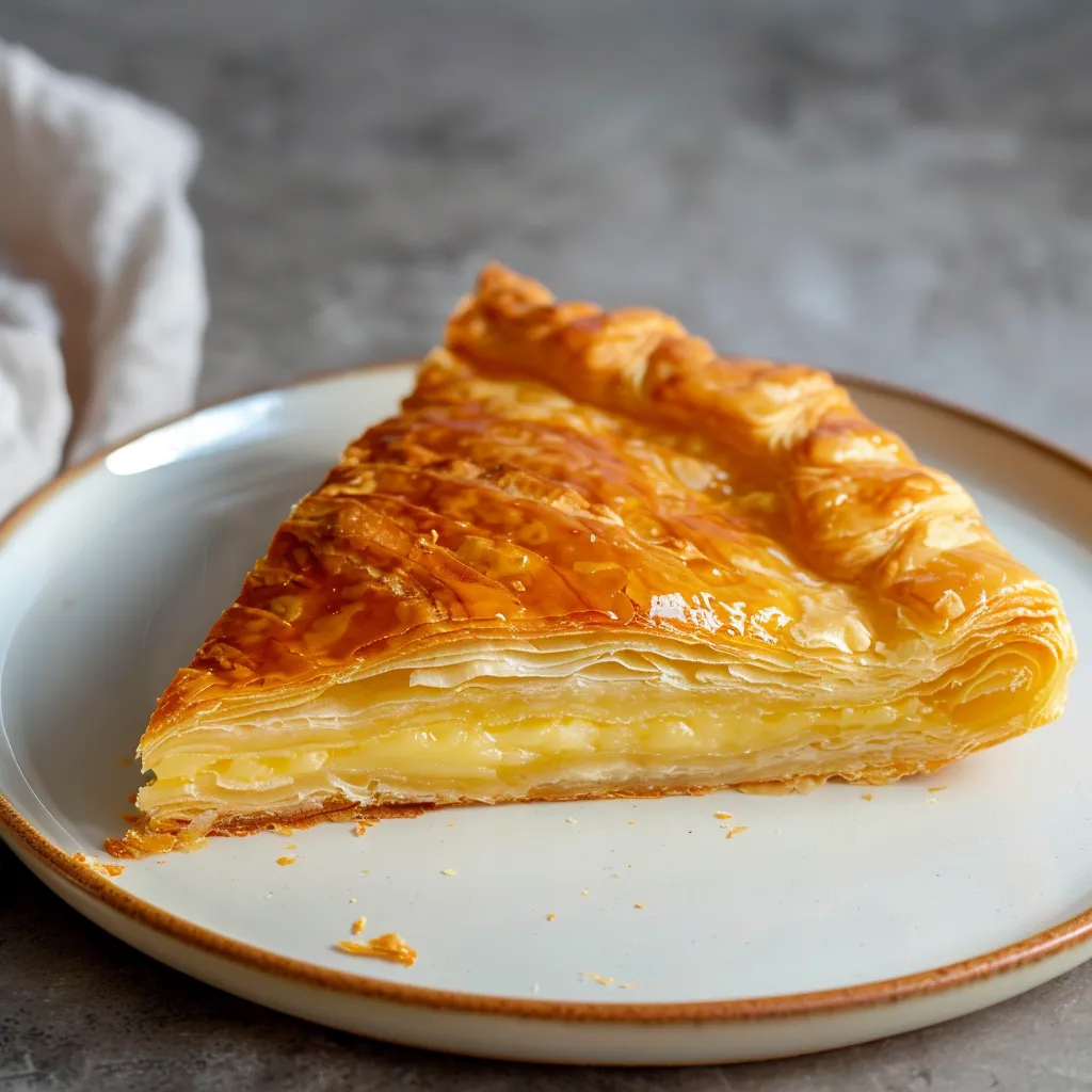 Galette des rois à la frangipane traditionnelle
