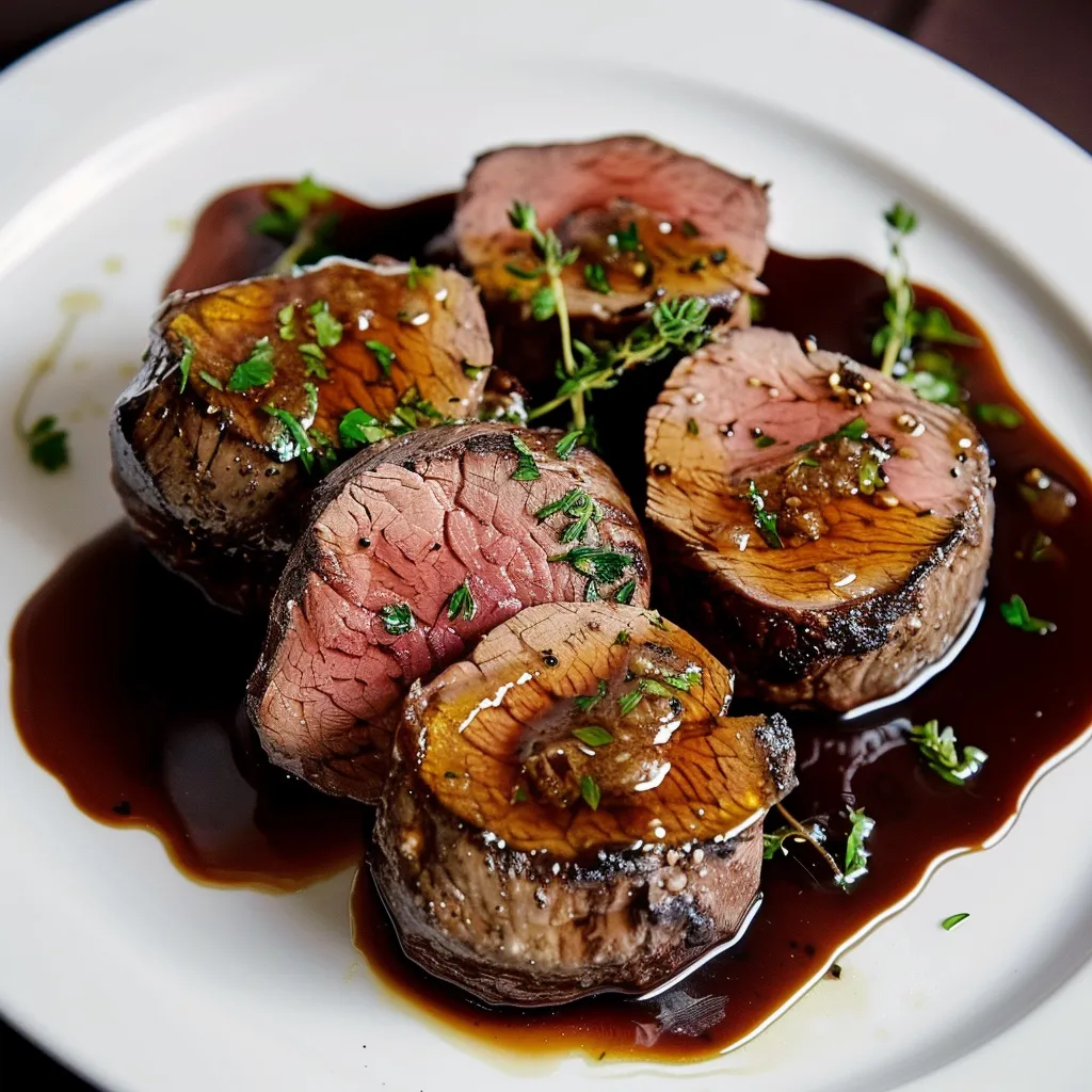 Filet mignon au soja