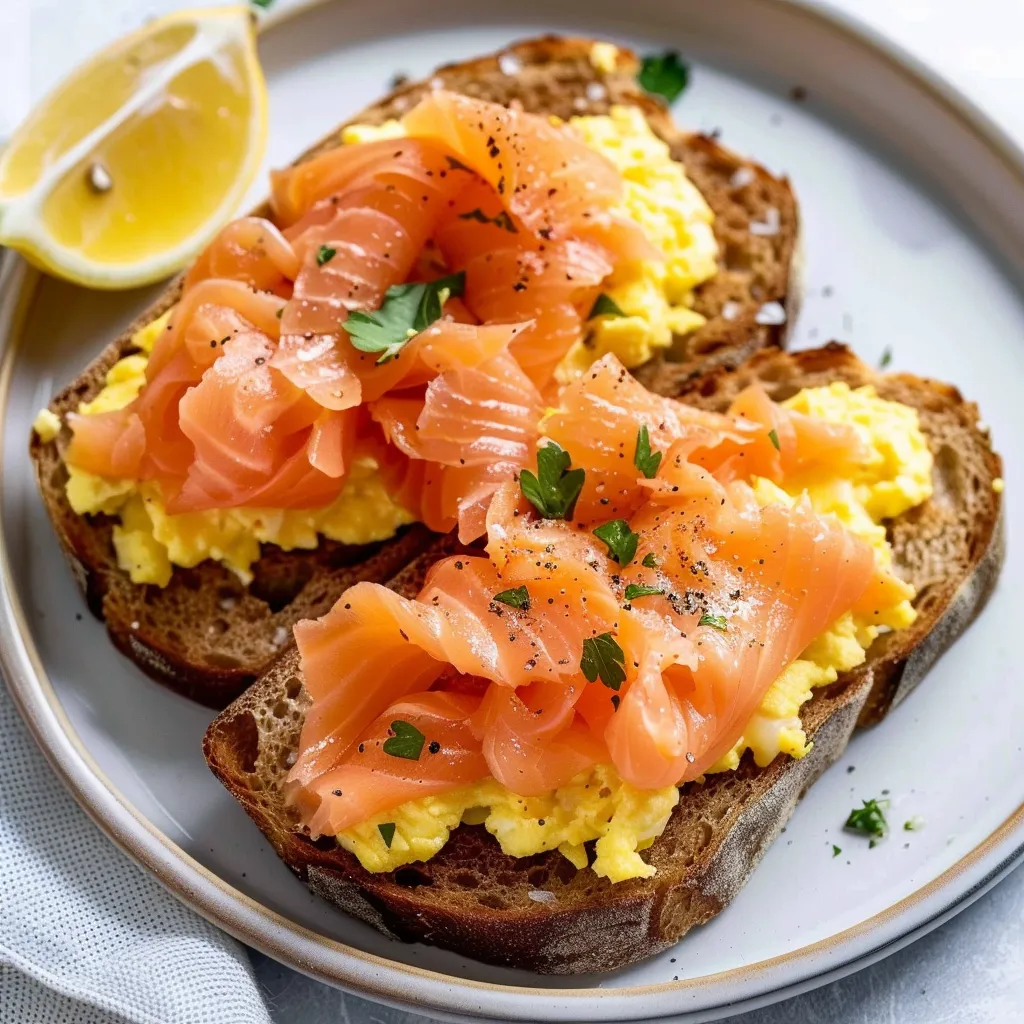 Préparez des tartines gourmandes au saumon
