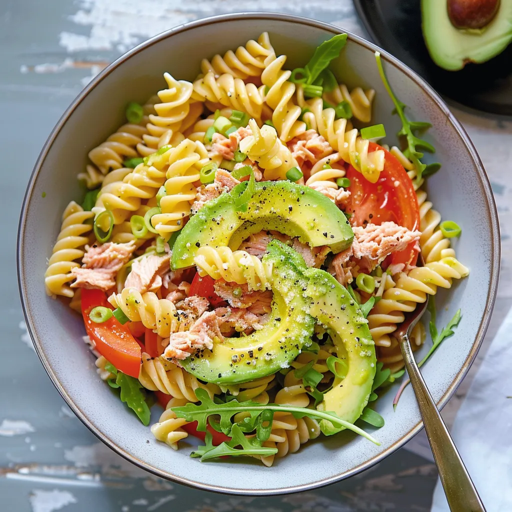 Salade de rotinis au thon