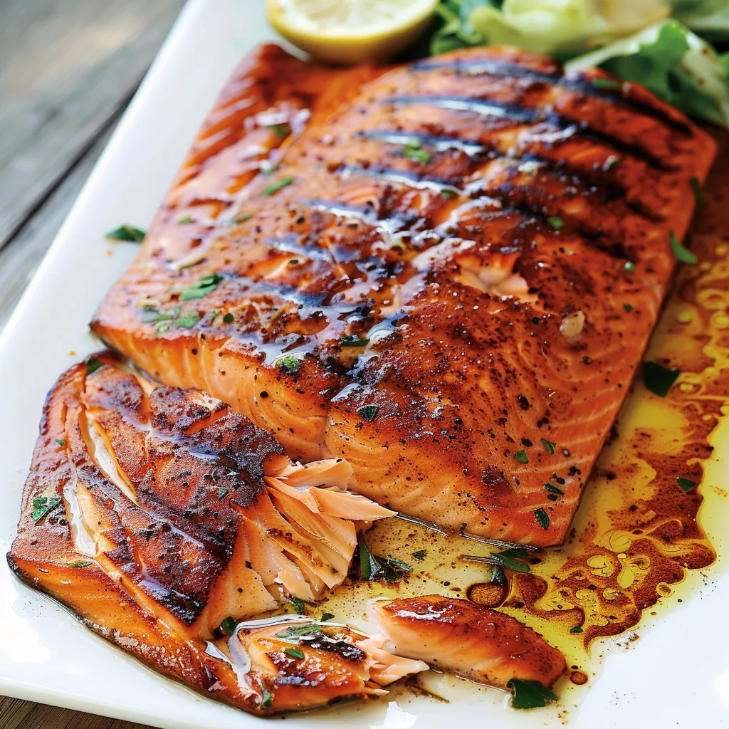 Saumon grillé parfaitement juteux