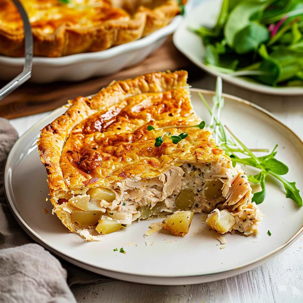 Pâté au poulet et estragon