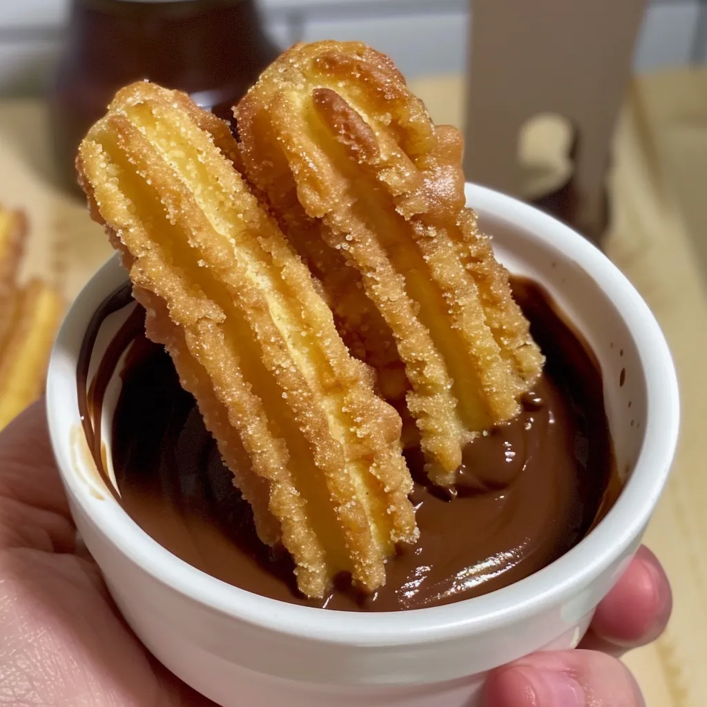 Churros maison croustillants gourmands