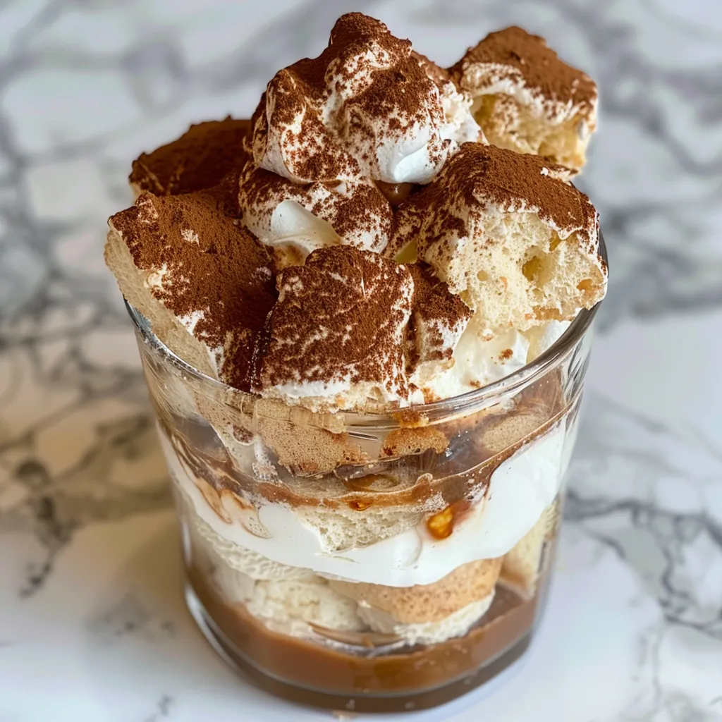 Tiramisu au Nutella & mascarpone prêt rapidement