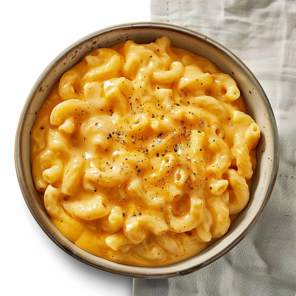 Macaronis au fromage sans gluten, riches et gourmands