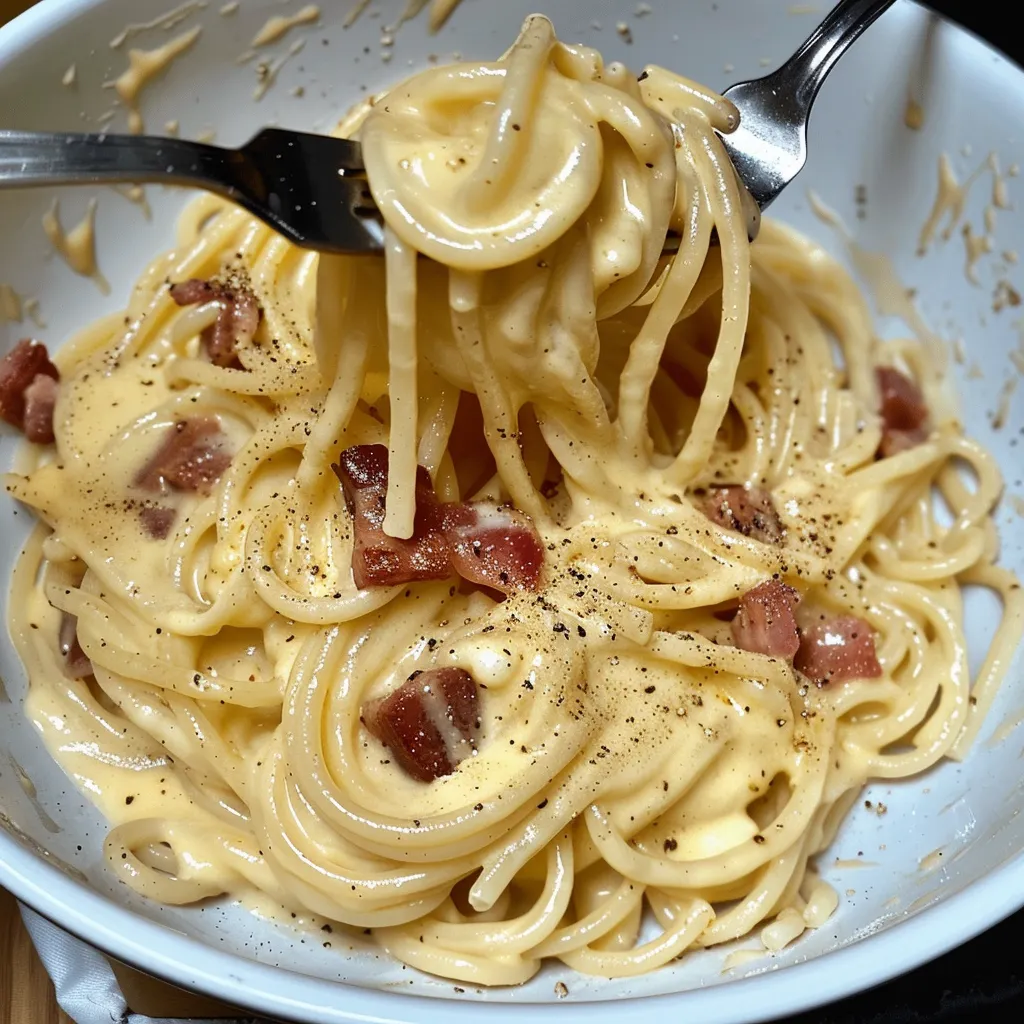 Carbonara classique italienne