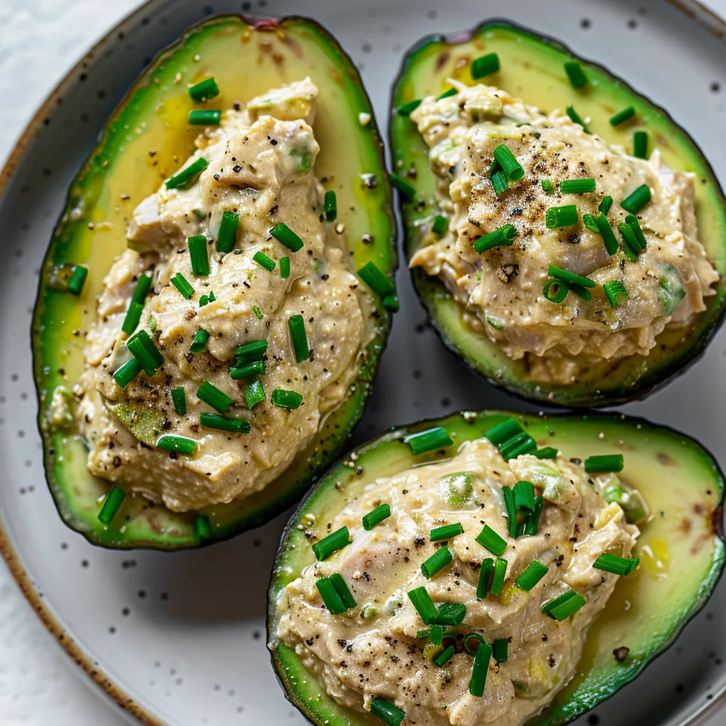 Avocats farcis aux saveurs de thon