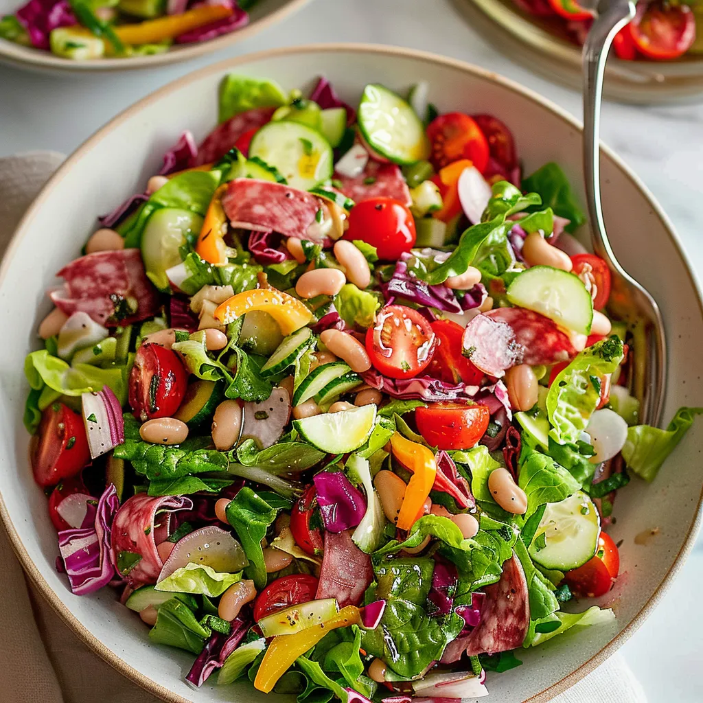 Salade hachée à l’italienne