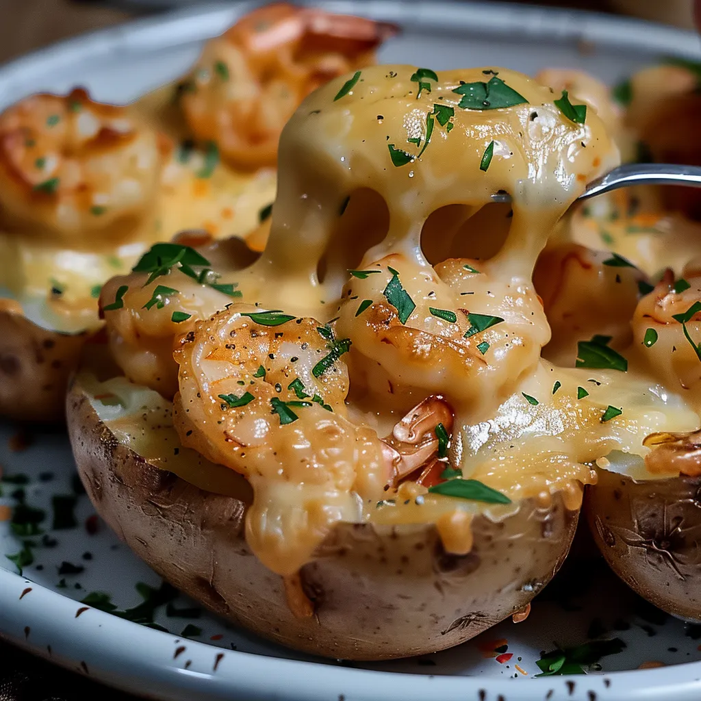 Pommes de Terre et Crevettes