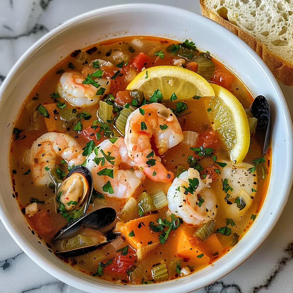 Bouillabaisse aux saveurs méditerranéennes