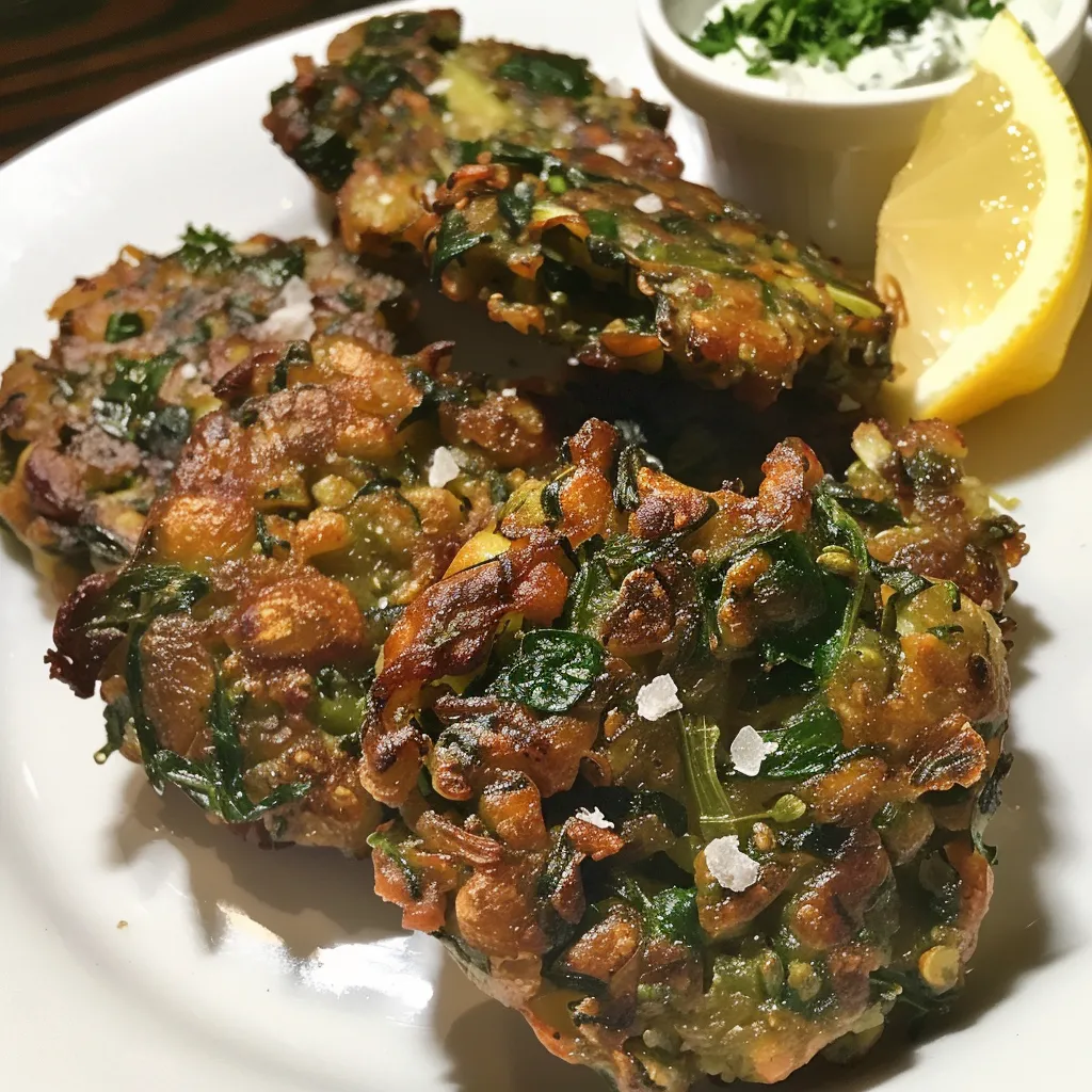 Galettes savoureuses au fenouil et herbes fraîches