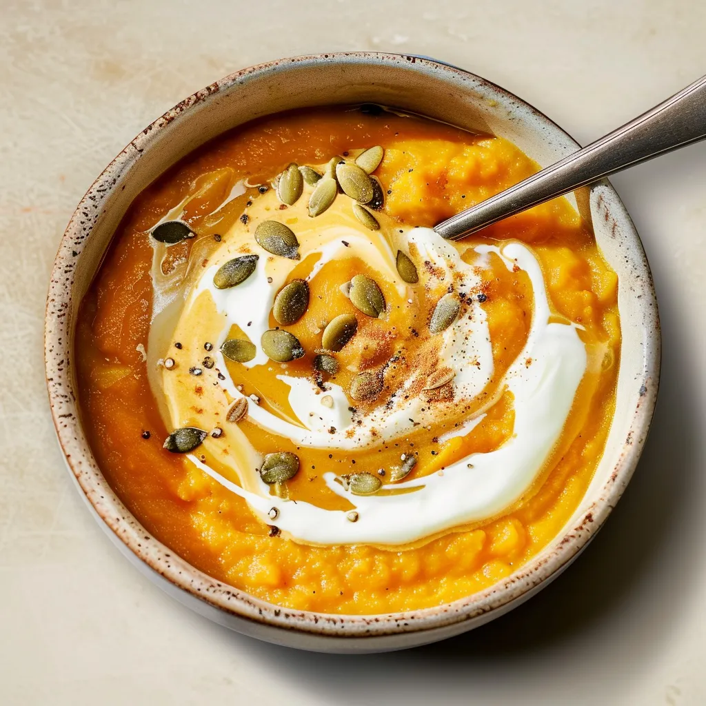 Crème de patates douces