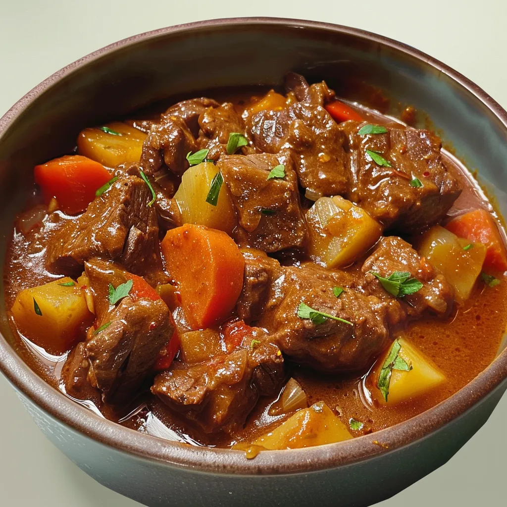 Bœuf Mechado à la Française