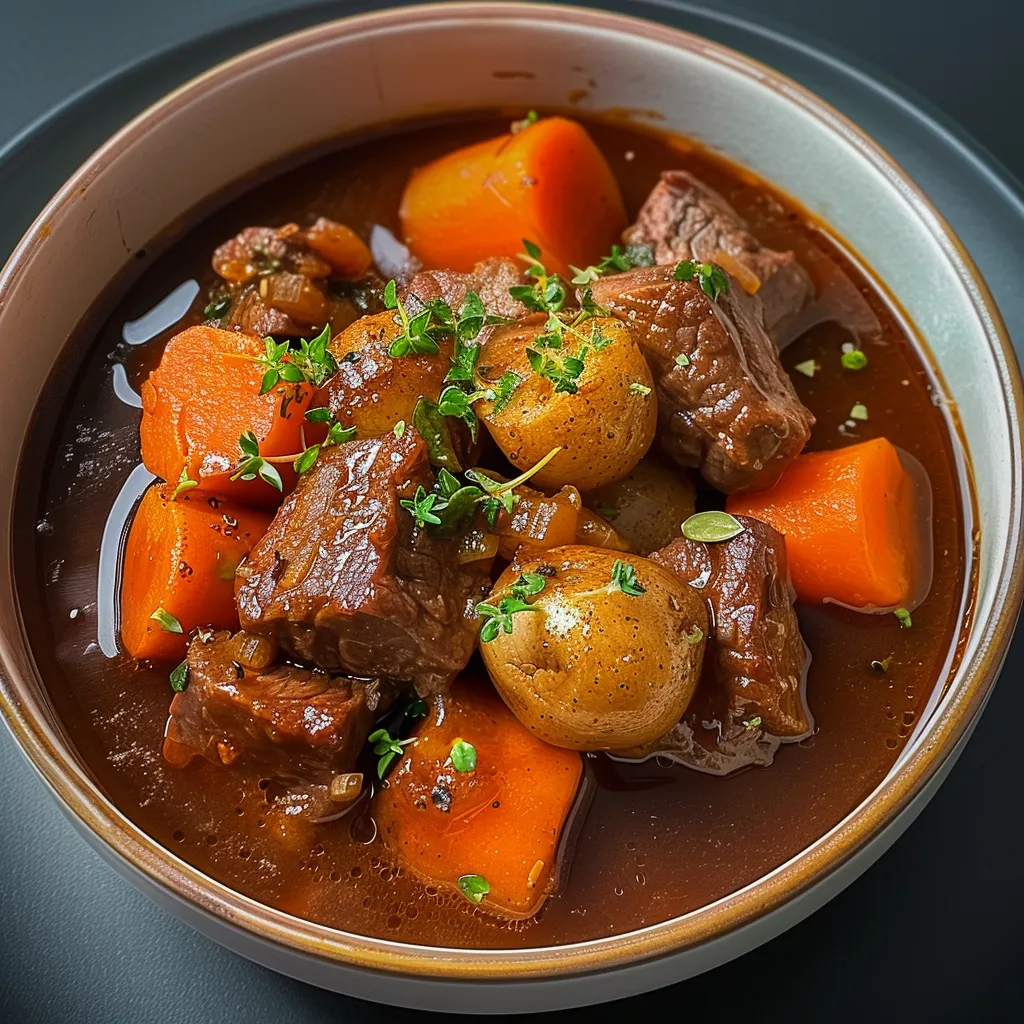 Bœuf Bourguignon Traditionnel