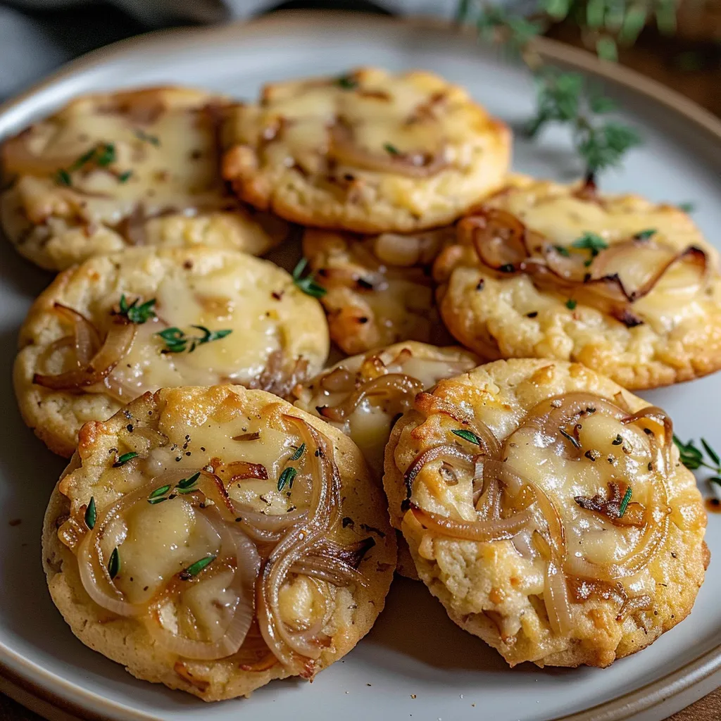 Découvrez les cookies salés oignons et comté