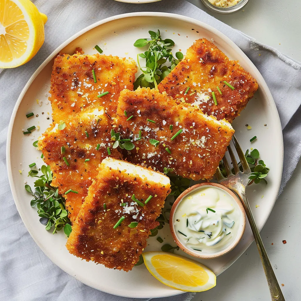 Comment cuisiner des escalopes de tofu croustillantes