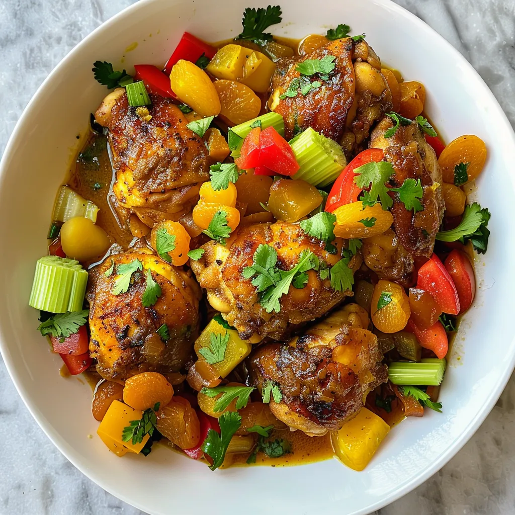 Poulet gingembre curcuma