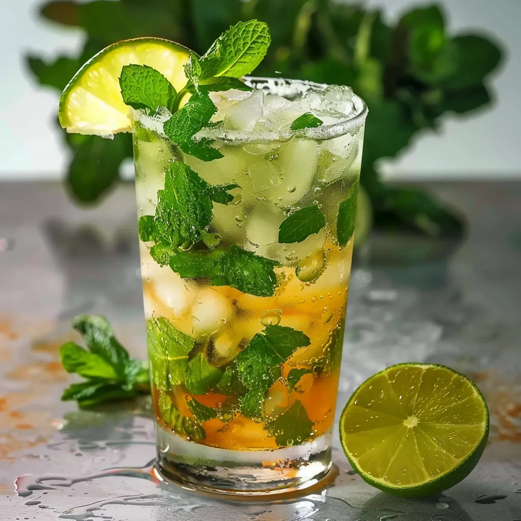 Vrai Mojito Cubain fait maison