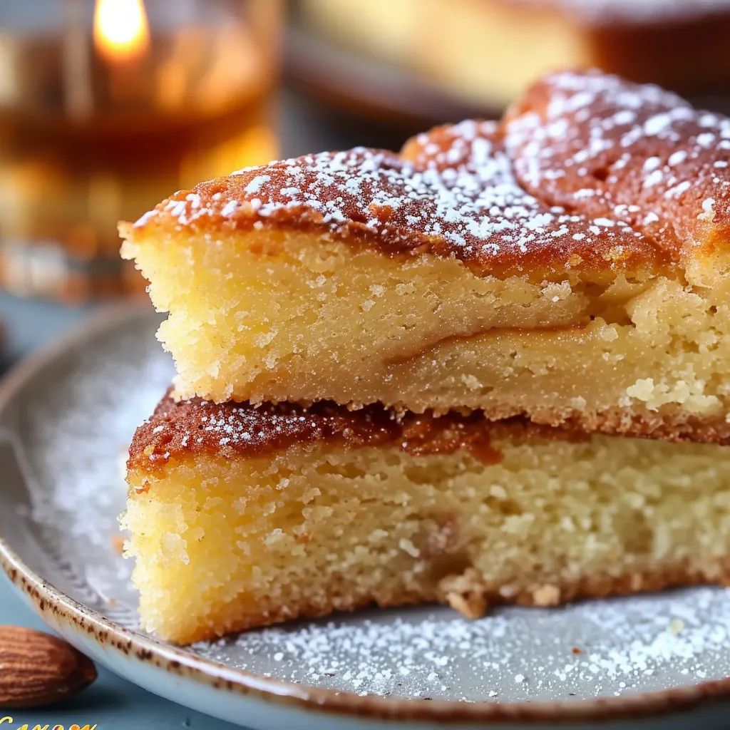 Moelleux frangipane au rhum