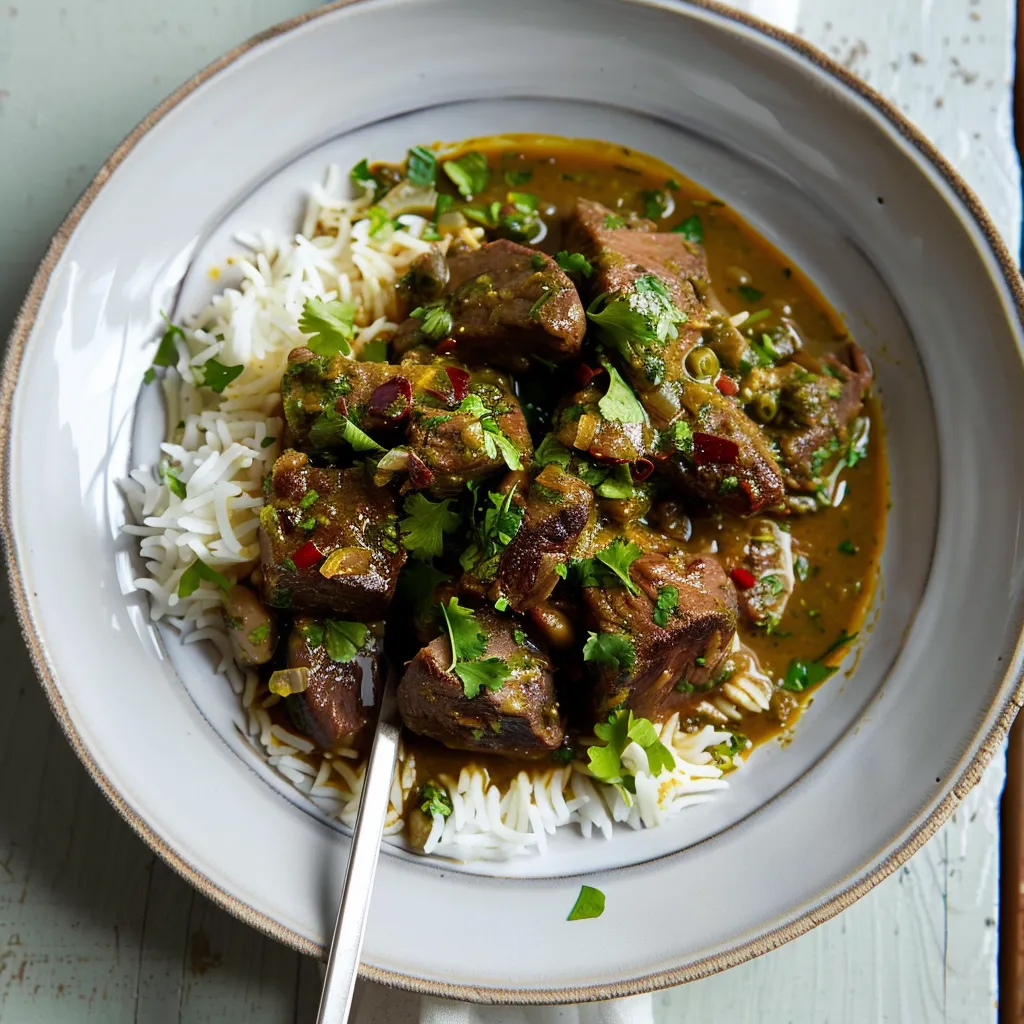 Bœuf tendre aux herbes