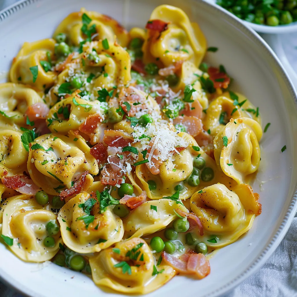 Préparez des tortellinis au fromage gourmands