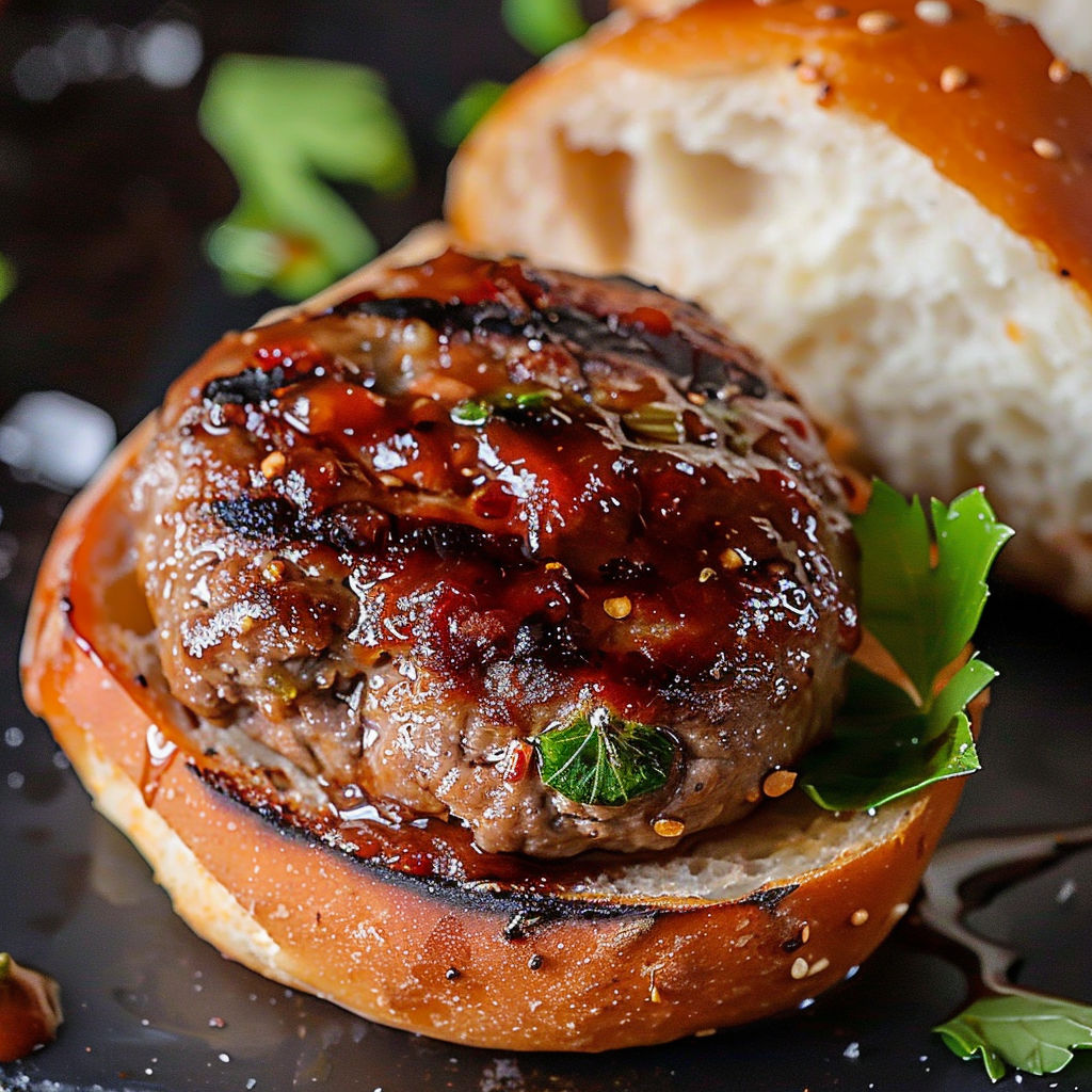 Des boulettes façon hamburger, moelleuses et savoureuses, prêtes en quelques minutes.