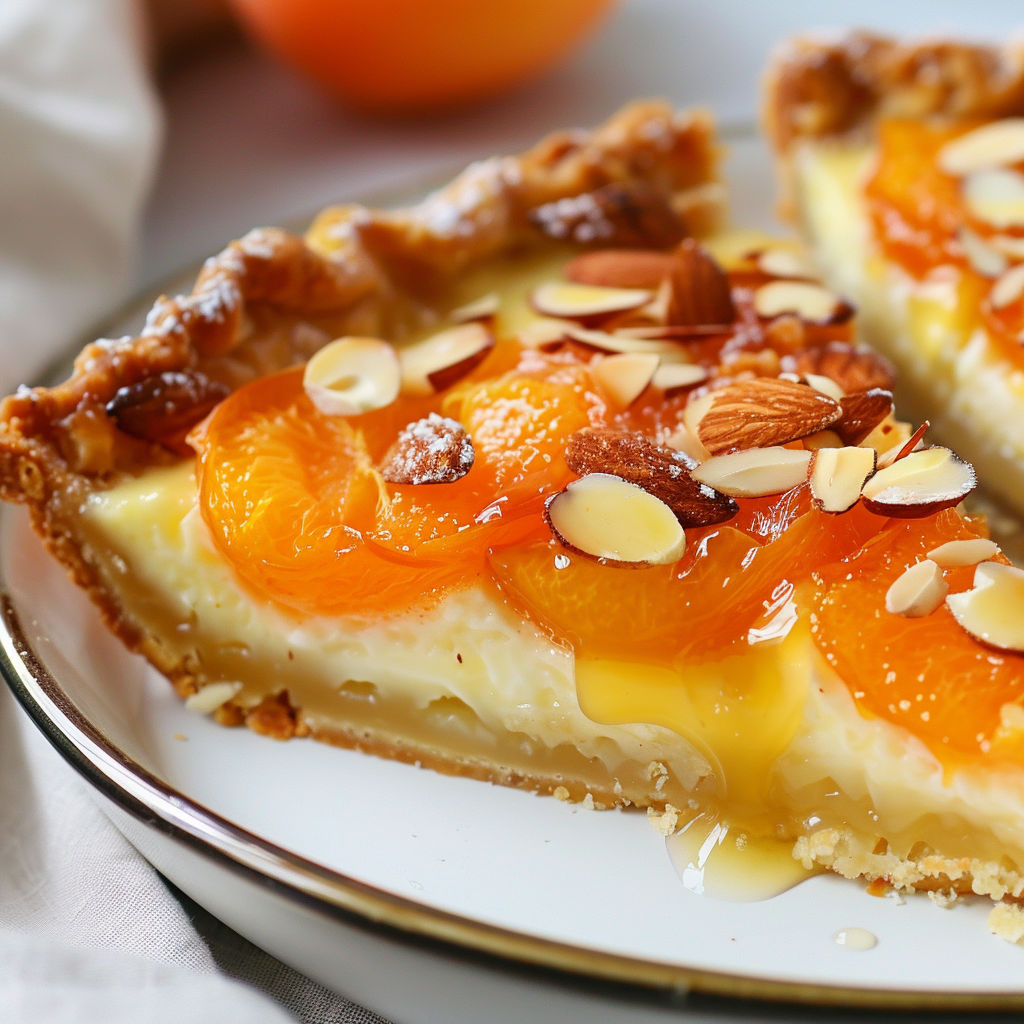 Une tarte fondante et dorée aux abricots et aux amandes, facile à faire et irrésistible à partager.