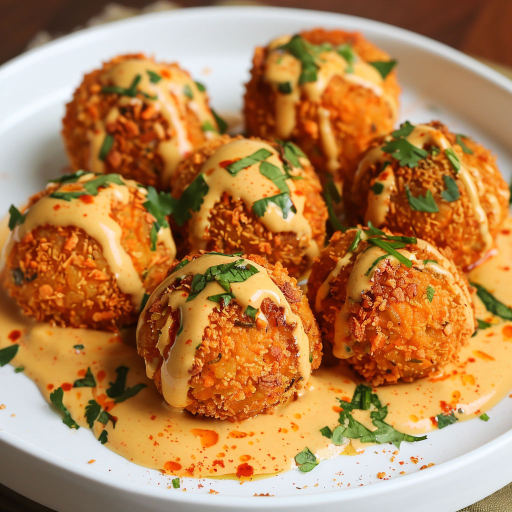 Une plate de croustillantes au four, fondantes en bouche, avec une sauce onctueuse.