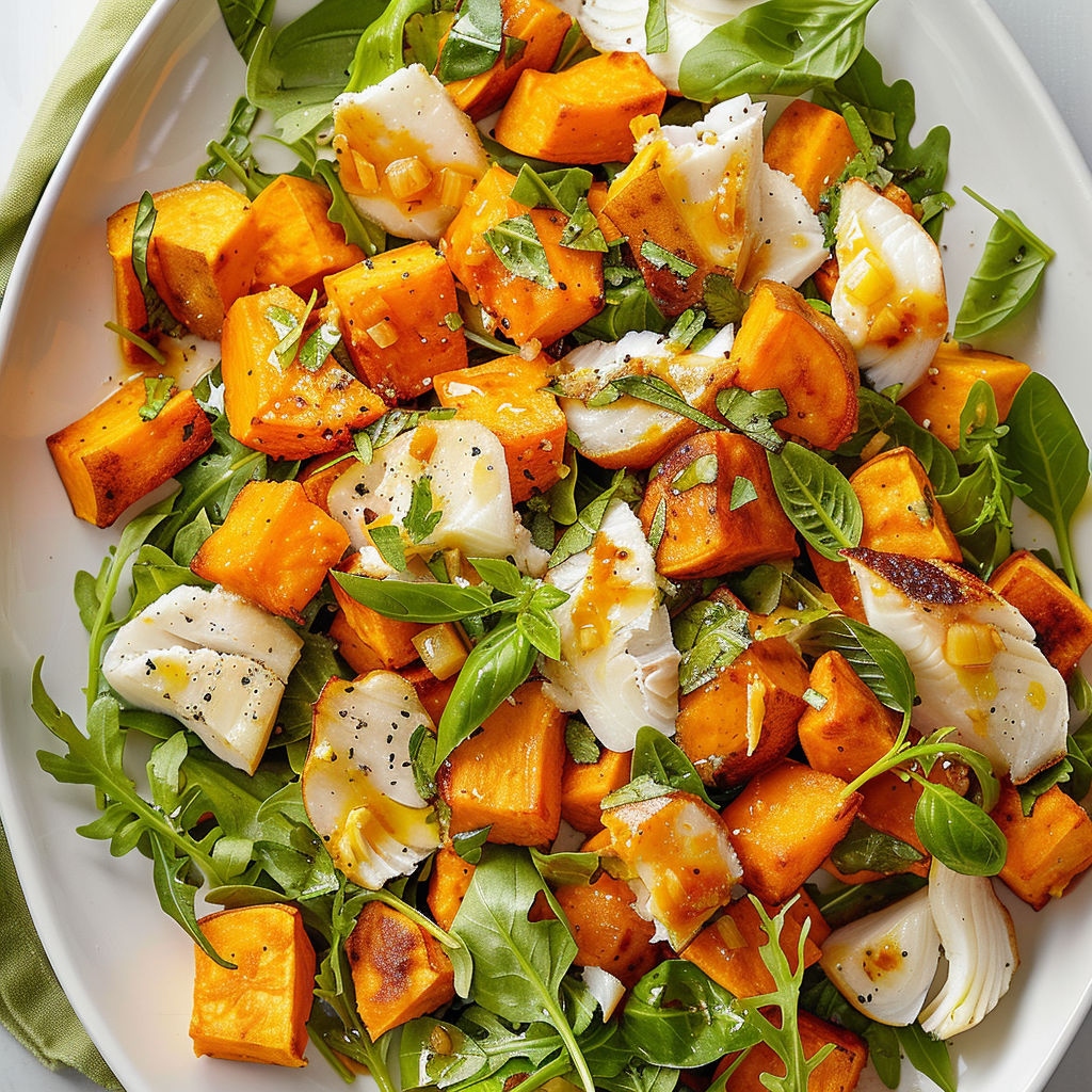 Une salade de carottes et de laitue avec des légumes verts et des tomates.
