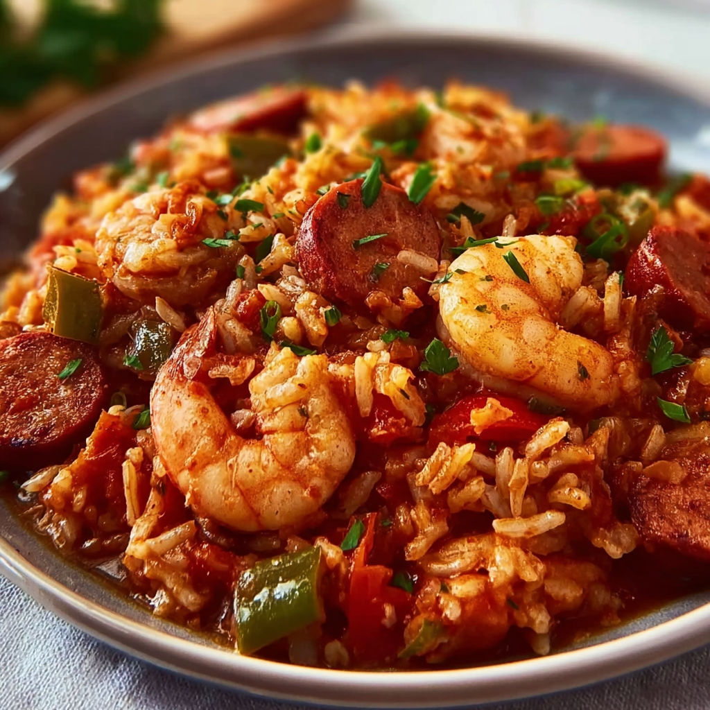 Une plate de riz et de saumon avec des épices, accompagnée de légumes verts.