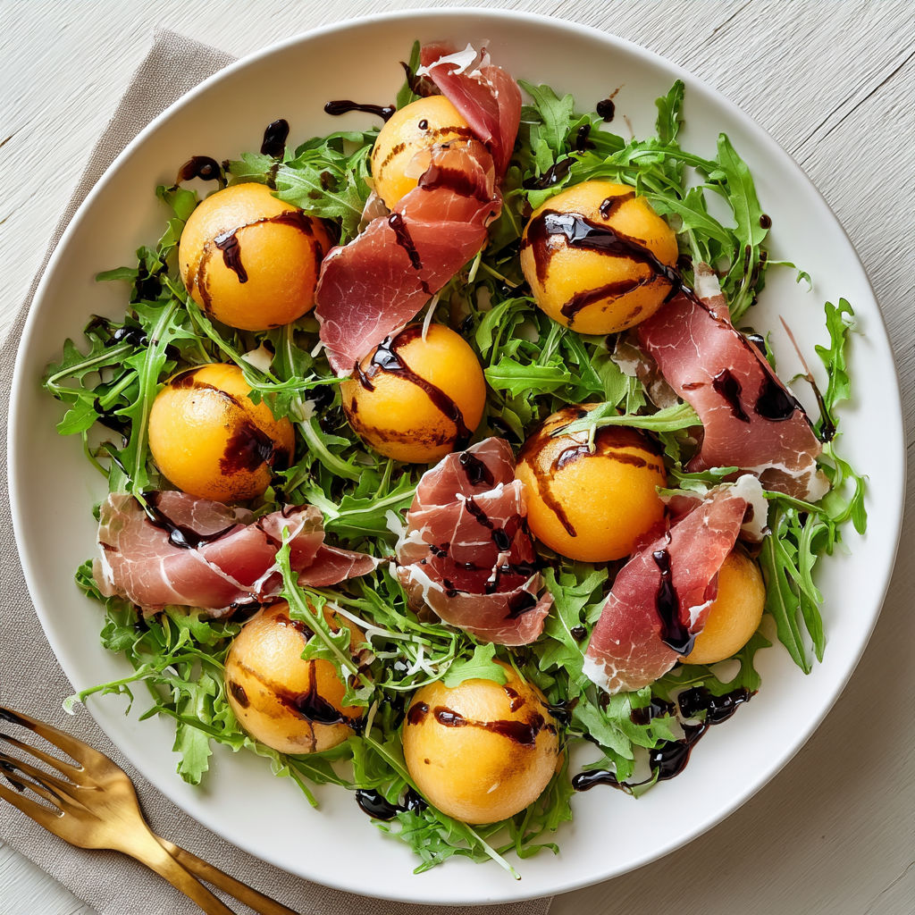 Une salade de quinconze avec des tomates cerises et des légumes verts.