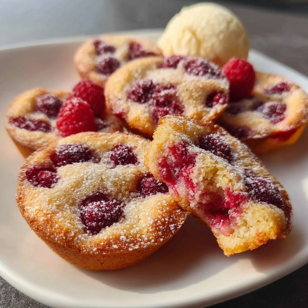 Une tarte aux fraises et à la crème glacée, servie sur un plateau.