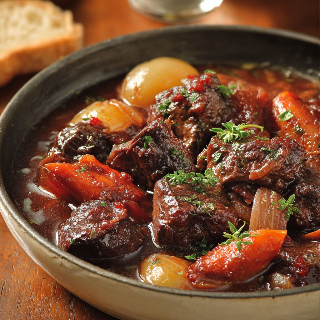Daube de bœuf à la provençale