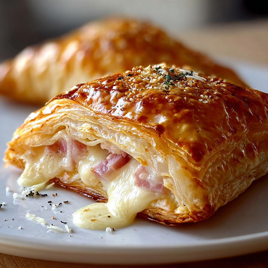 Une quiche au fromage et aux herbes, prête à être servie.