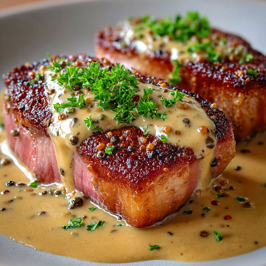 Une viande grillée avec une sauce au piment et des herbes, accompagnée de pâte de céleri.
