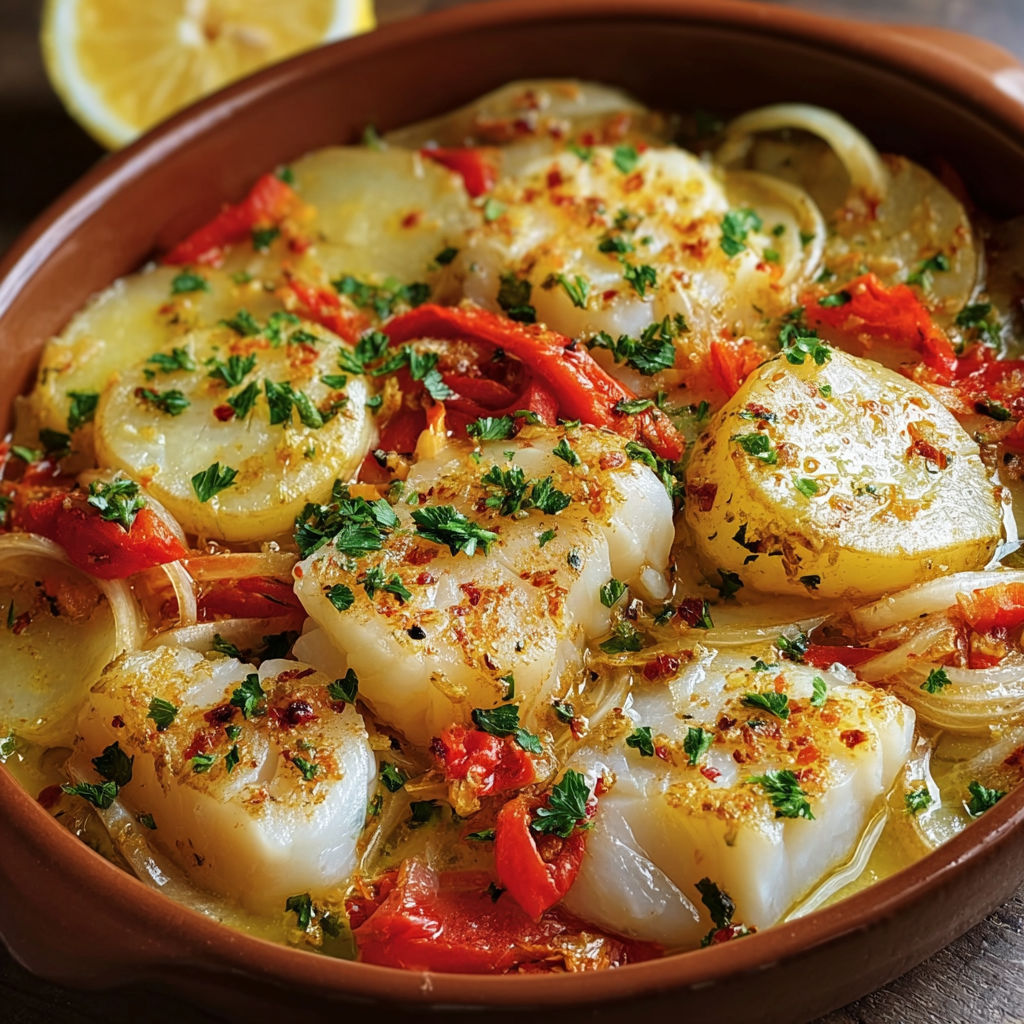 Une recette de bouillabaisse est servie dans un bol en terre cuite.