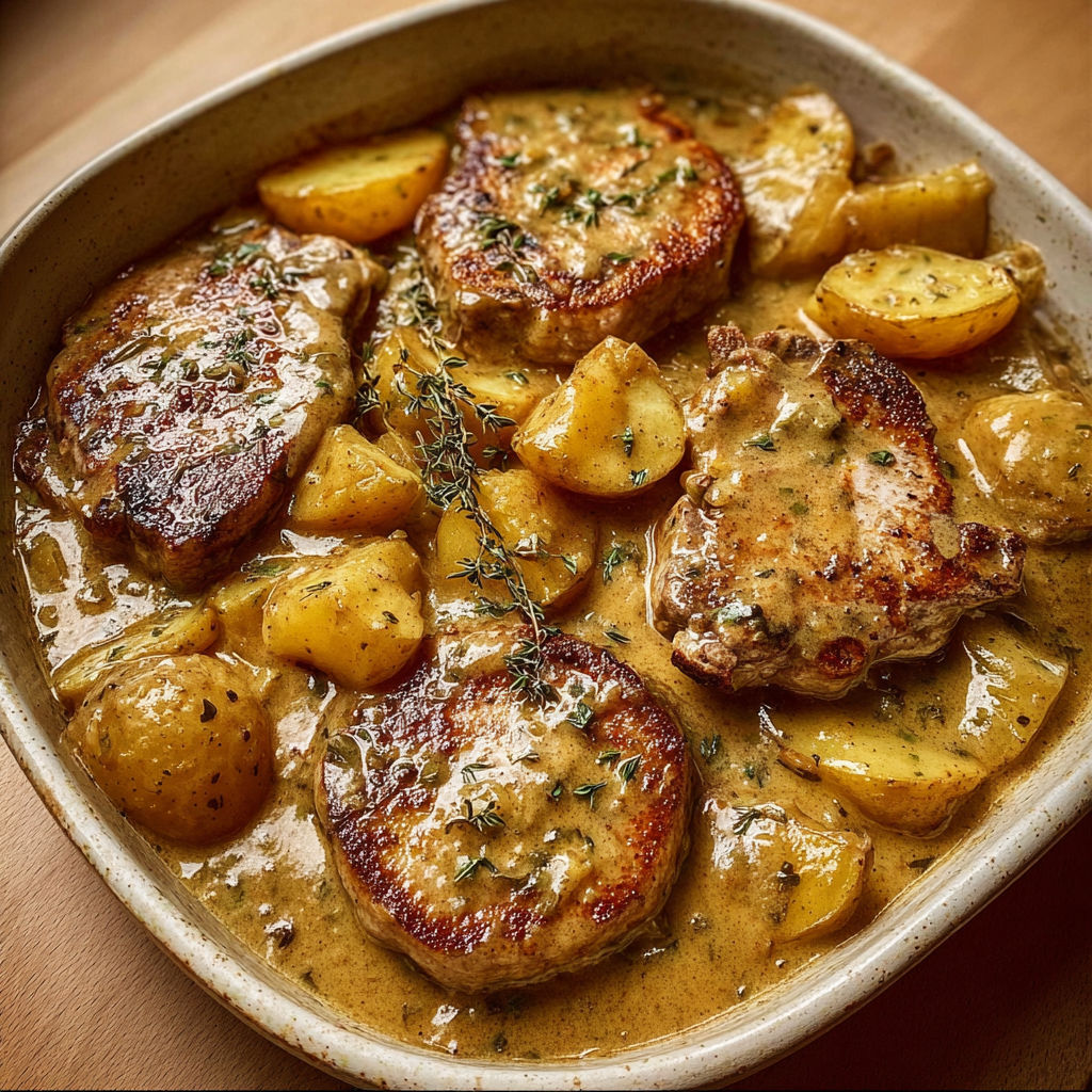 Une recette de steak au pesto et aux pommes de terre.