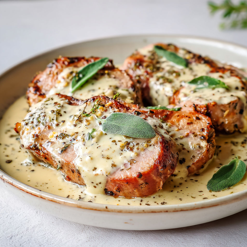 Une recette de poulet en sauce au piment et à la menthe, servie dans un plat en céramique.
