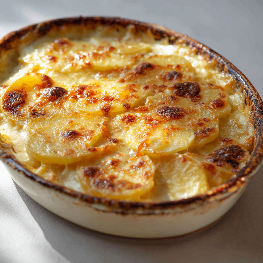 Un plat de gratin dauphinois ultra moelleux, facile, rapide et économique.