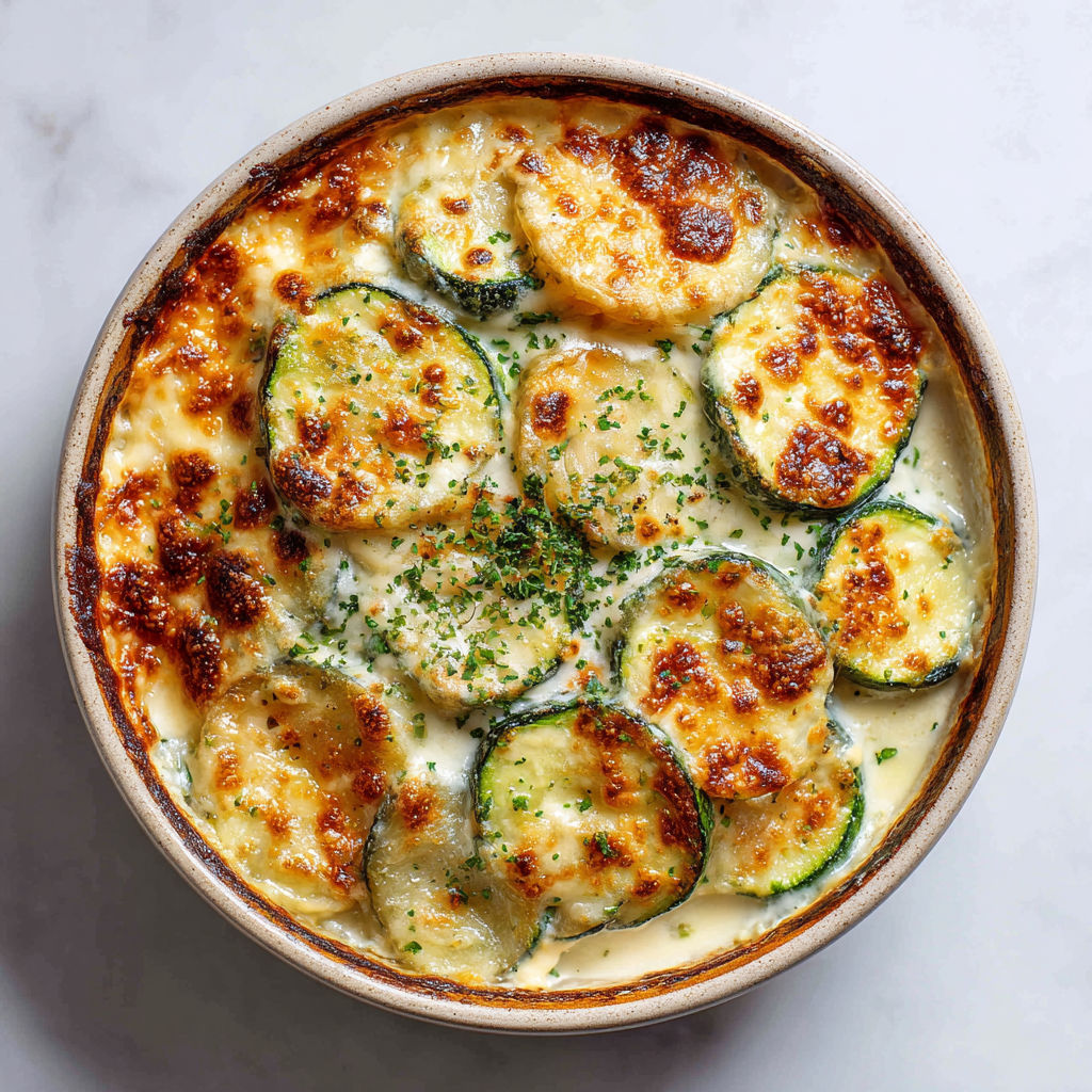 Une recette de pizza maison avec des courgettes et des herbes.