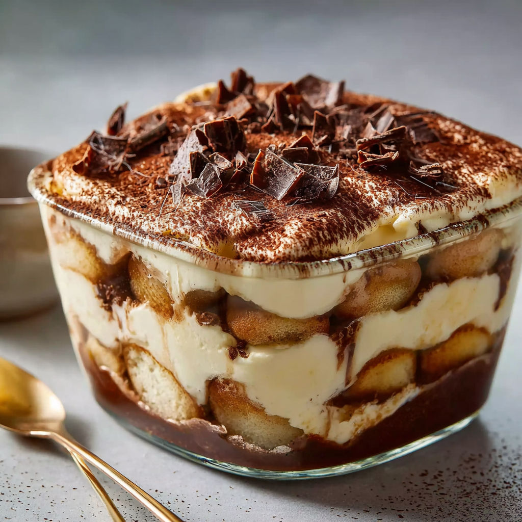 Une tarte au chocolat et aux poires, garnie de chocolat fondu, est servie dans un bol.