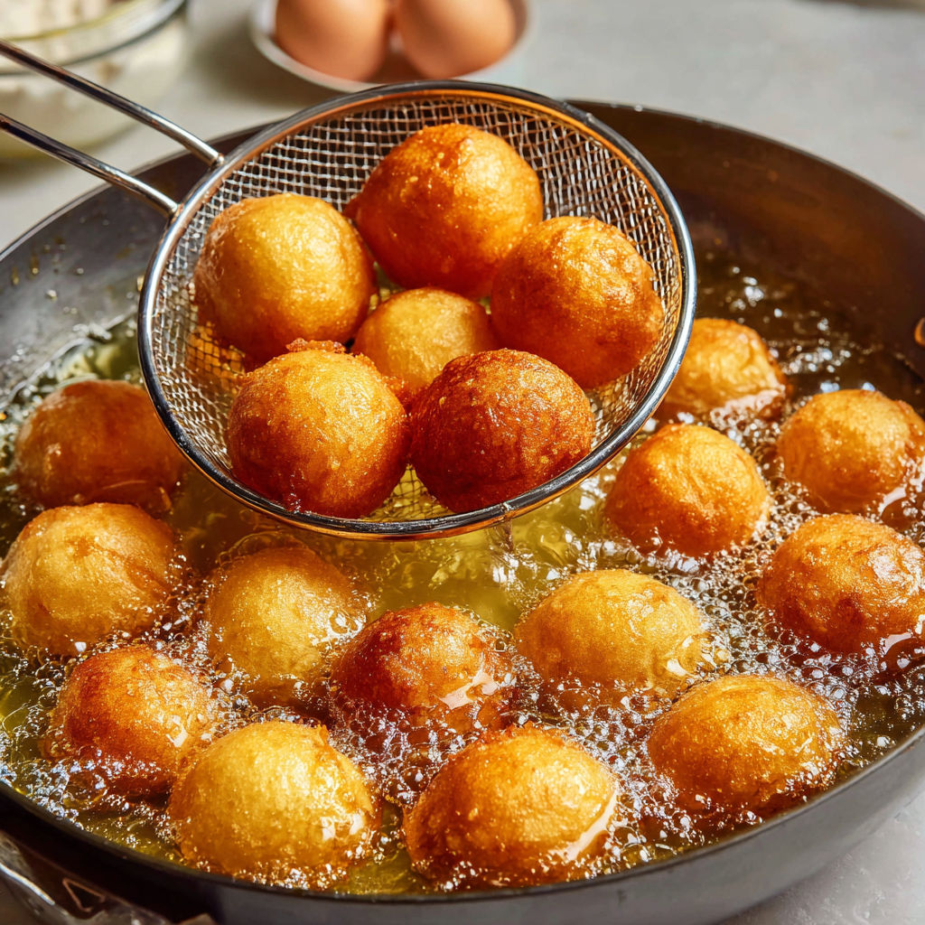 Beignets soufflés maison : dorés, légers et incroyablement moelleux à l’intérieur.