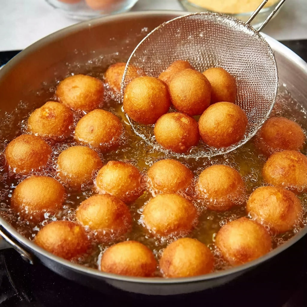 Petits nuages dorés à croquer : les beignets soufflés qui fondent en bouche.