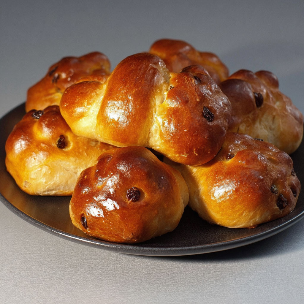 Une plaque de cougnou belge traditionnel est servie sur une table.